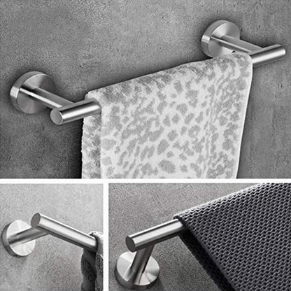 Set De 5 Accesorios De Baño Acero Inoxidable